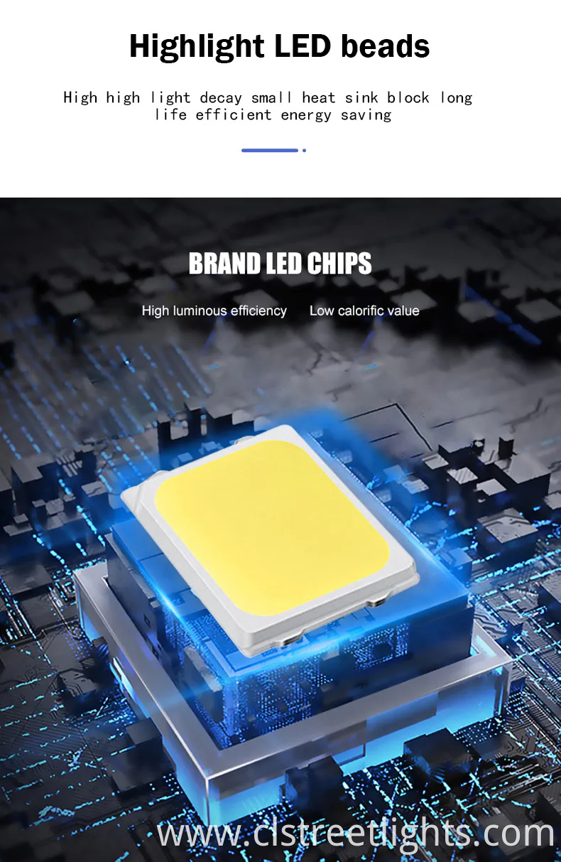 IP65 200W Integrated All in Two Solar Panel LED Street Light